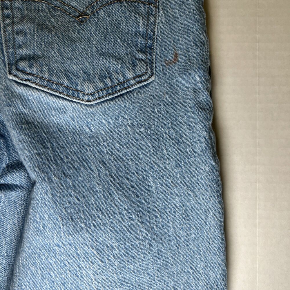 Levi's Premium 70s High Flare Size 26 Big E - Picture 7 of 12